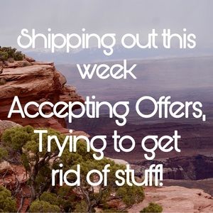 SHIPPING OUT THIS WEEK